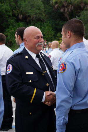 Retirement of First Firefighter